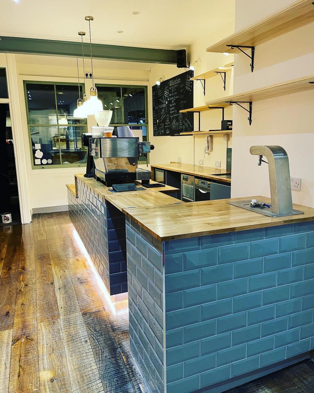 Shopfitting. Kin Caffe, Foley street, London, W1W - image 2